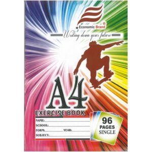 96 Pages Square Ruled A4 Economic