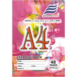 48 Pages Square Ruled A4 Economic