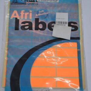 Afri Label coloured – Flourescent K5 Orange