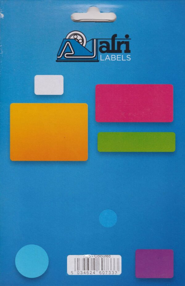 Afri Label coloured – Flourescent K27 Yellow
