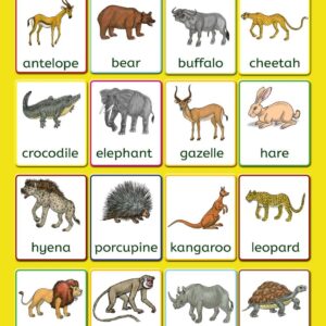 Queenex Wild Animals Chart