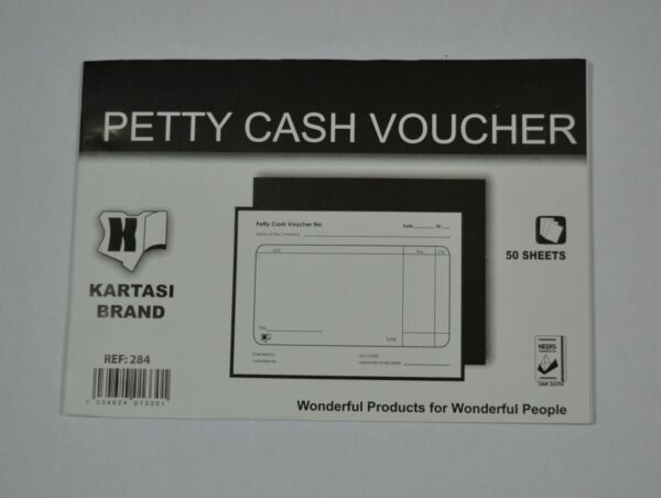 Petty Cash Voucher A5 Ref284 White