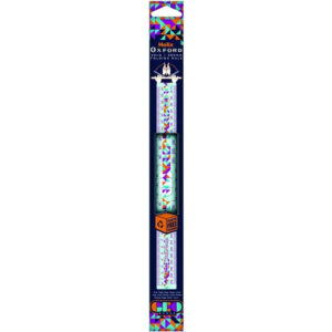 Helix Oxford Geo Folding Ruler Orange 010508