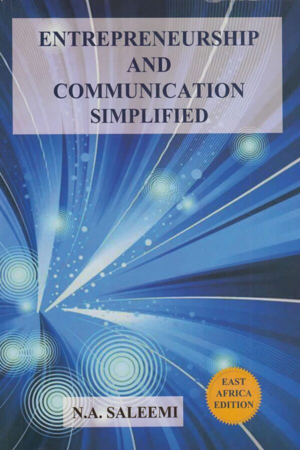 Entrepreneurship and Communication Simplified -Saleemi