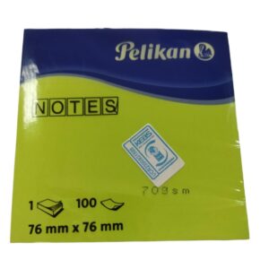 Pkn note Neon Green 76x76mm 410177