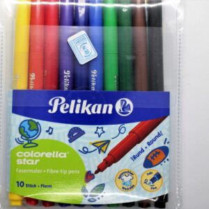 Pkn Felt Pens Set 10s 302/10 814485 Coloured top