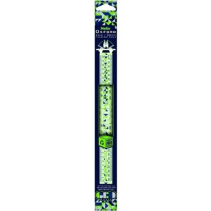 Helix Oxford Geo Folding Ruler Green 010507