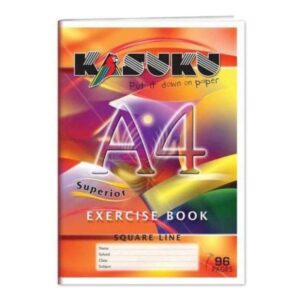 Exe Bks SUP 96 Pgs A4 SQ CB (Kasuku)