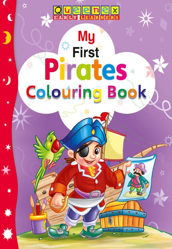 Queenex My first Pirates colouring book