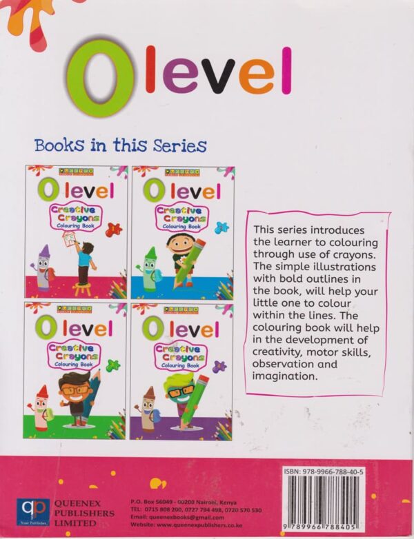 Queenex O Level Creative crayons 4