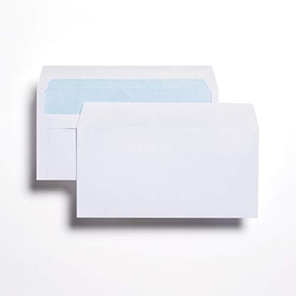 Peel & Seal Envelop DL Wallet 50s White Classic