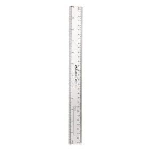 FC Ruler Plastic 30Cm Slim 173001