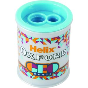 Helix Pencil Sharpener 2 Hole Orange 044102