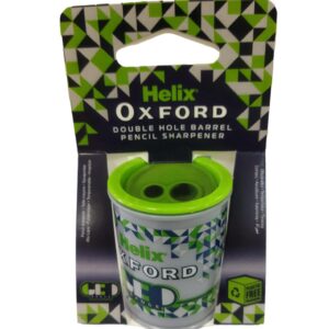 Helix Pencil Sharpener 2 Hole Green 044101