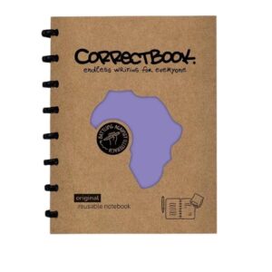 Correctbook A5 Journal Purple +pen