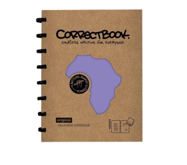Correctbook A5 Journal Purple +pen