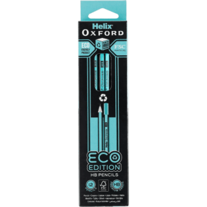 Helix Oxford Eco Pencils 12's Blue 856403