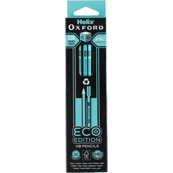Helix Oxford Eco Pencils 12's Blue 856403