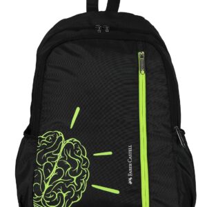 FC School Bag L Neon Green Brain 12yrs+ 574520