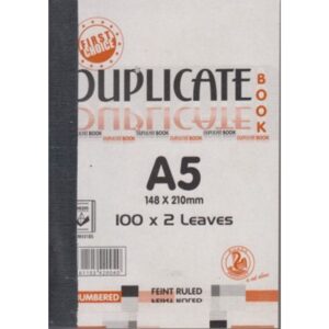 Duplicate Book A5 Numbered 1-100  GS