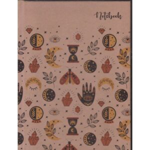 Footprint Notebook B5 Kraft Cover Hard Case Tiempo