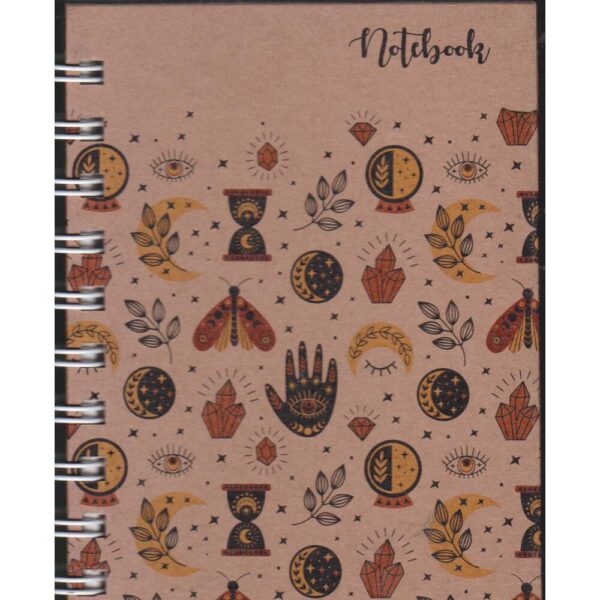 Footprint Notebook A6 Kraft Cover Hard Case Wire-O-Wire Tiempo