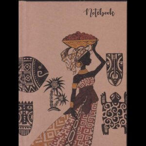Footprint Notebook A5 Kraft Cover Hard Case Nona