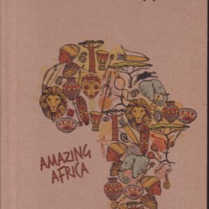 Footprint Notebook A5 Kraft Cover Hard Case Afrika