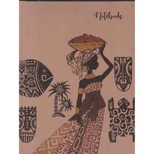 Footprint Notebook B5 Kraft Cover Hard Case Nona