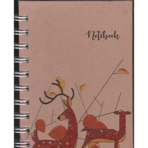 Footprint Notebook A6 Kraft Cover Hard Case Wire-O-Wire Nona