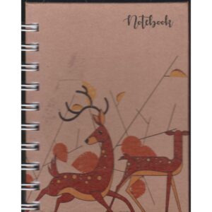 Footprint Notebook A6 Kraft Cover Hard Case Wire-O-Wire Kijang