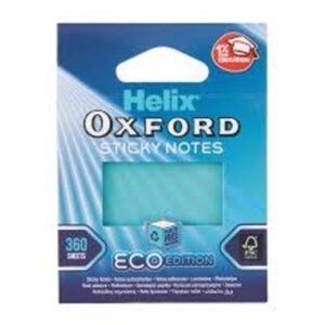 Helix Cyber Eco Sticky Notes Blue 982901
