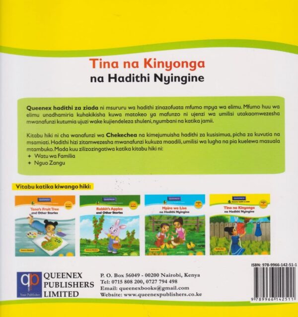 Hadithi za Chekechea : Tina na Kinyonga na Hadithi Nyingine (Queenex) - Image 2
