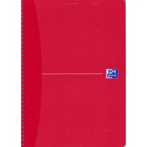 Oxford Essentials A4 Pad Twin Wire Notebook 100pgs 100104548