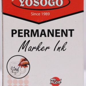 Yosogo Marking Ink Red Permanent