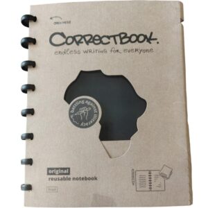 Correctbook A5 Journal Black+ pen