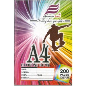 200 Pages Single Ruled A4 Economic