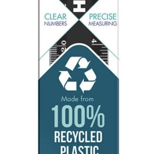 Helix Recycled Plastic Ruler 30cm 011601