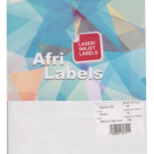 Afri Laser Labels K000-25