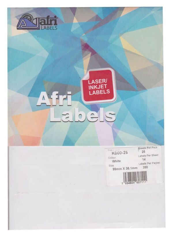 Afri Laser Labels K000-25