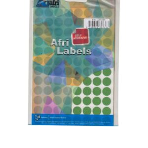 Afri Label coloured – Ordinary K05 Green