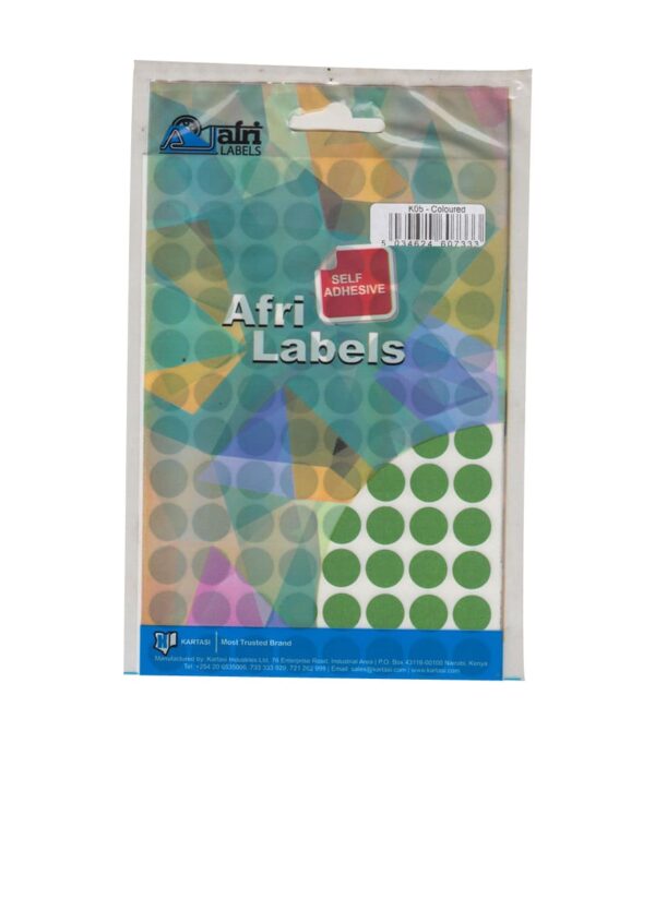 Afri Label coloured – Ordinary K05 Green