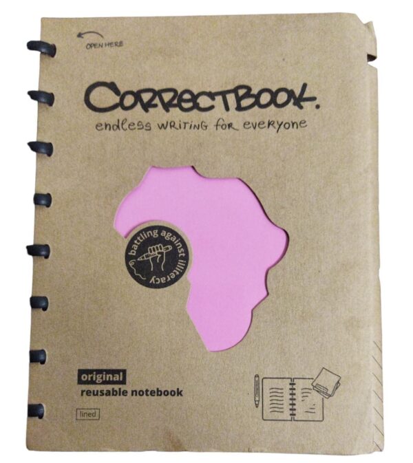 Correctbook A5 Journal Pink+ pen