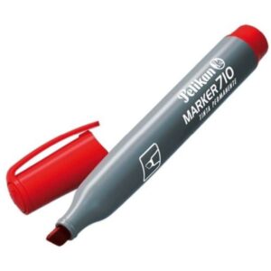 Pkn Permanent Marker Red 710 Chisel