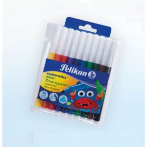 Pkn Felt Pens triangular Set 10s C303/10 985663