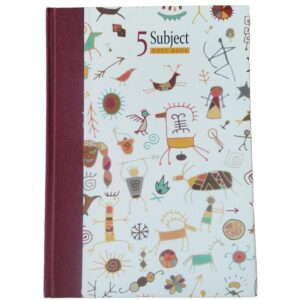 Footprint 5 Subject Notebook B5 Hard Cover – Stone Art