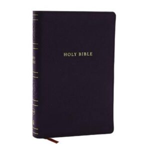 NKJV Thumb Index Large Print Ref Bible – Black 9781400335404 (Onexgla)