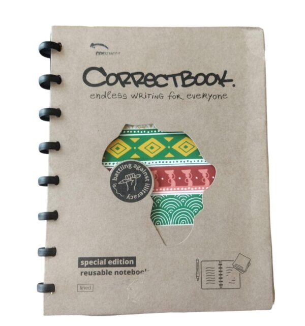 Correctbook A5 Journal Tribel print +pen