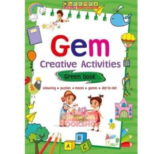 Queenex Gem creative activities Green book