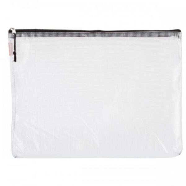 Zip clear bag A4